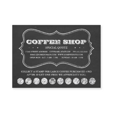 one cup of coffee chalkboard punch invitations