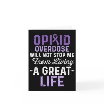 opioid overdose awareness warrior survivor 14 invitations