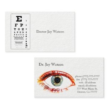optometrist ophthalmologist eye destiny destiny's business invitations
