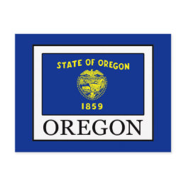 Small Oregon Postinvitations Front View