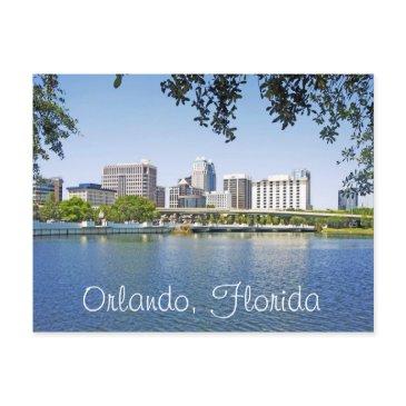 orlando, florida viewed from lake lucerne postinvitations
