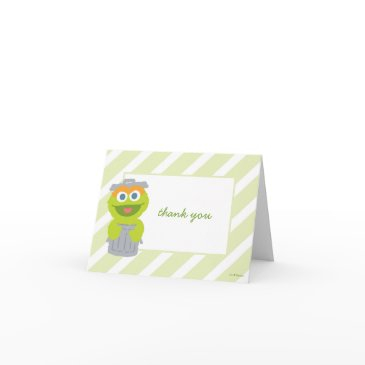 oscar the grouch baby shower thank you