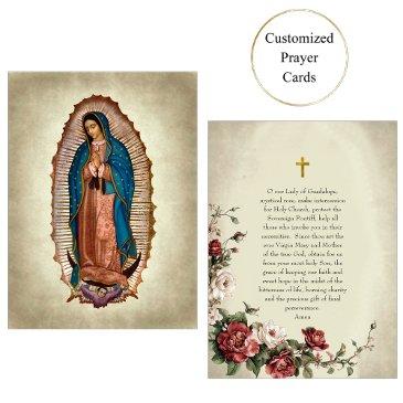 our lady of guadalupe roman catholic prayer invitations