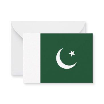 pakistan flag note invitations