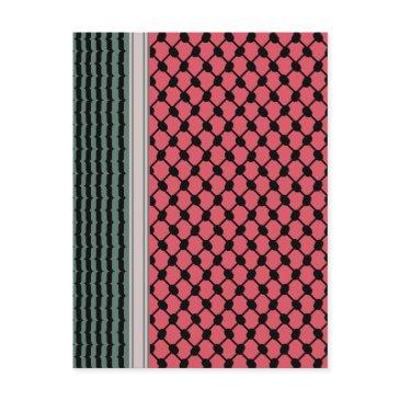 palestinian watermelon hatta keffiyeh kufiya folk postinvitations