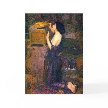 pandora by john william waterhouse invitations