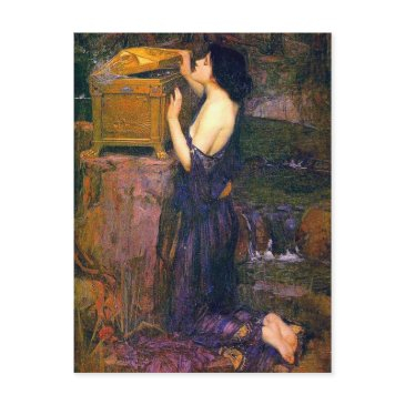 pandora by john william waterhouse postinvitations