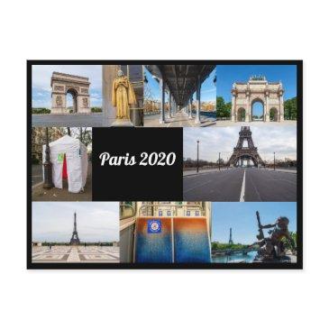 paris in 2020 during covid-19 lockdown postinvitations