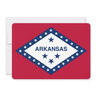patriotic invitations with flag of arkansas