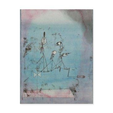 paul klee twittering machine invitations