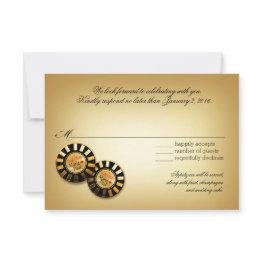 Small Paul Las Vegas Vip Rsvp Response | Red Front View