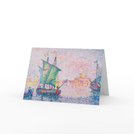 Small Paul Signac - Venice, The Pink Cloud Invitations Front View