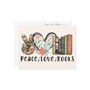 peace, love, and books postinvitations
