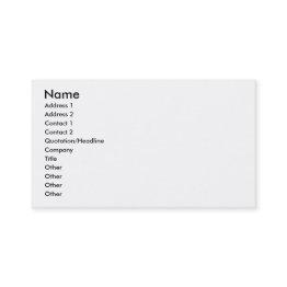 Small Peace Love Table Tennis Business Invitations Front View