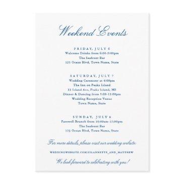 peaks island collection weekend events wedding enclosure invitations