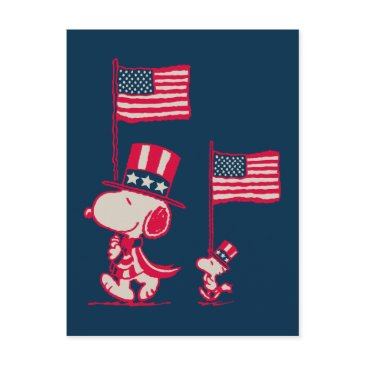 peanuts | american summer old glory postinvitations