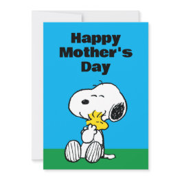 Small Peanuts | Happy Mother's Day Hug Holiday Invitations Front View