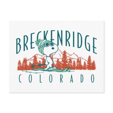peanuts | snoopy breckenridge colorado postinvitations