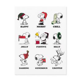Small Peanuts | Snoopy Christmas Holiday Moods Front View