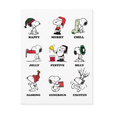 peanuts | snoopy christmas holiday moods
