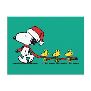 peanuts | snoopy & friends winter scarf postinvitations