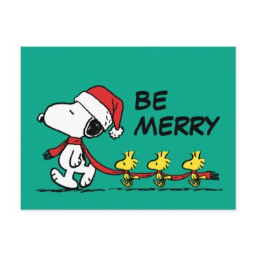 peanuts | snoopy & friends winter scarf postinvitations