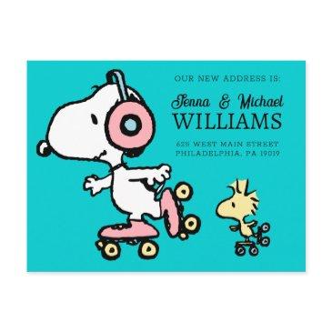 peanuts | snoopy & woodstock | we have moved postinvitations