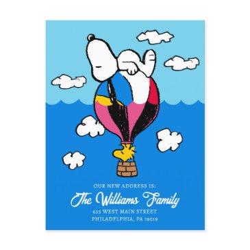 peanuts | snoopy & woodstock | we have moved postinvitations