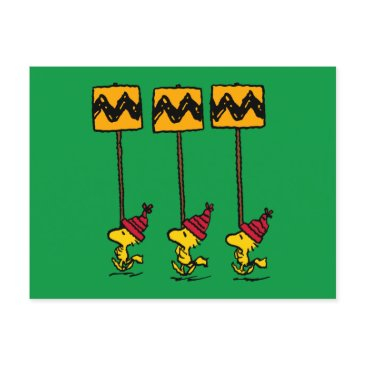 peanuts | woodstock & friends sign march postinvitations