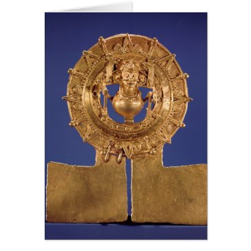 pendant representing a sun disk, zaachila