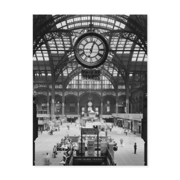 penn station new york magic lantern slide vintage postinvitations