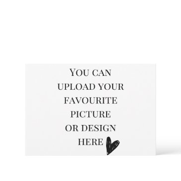 personalise 3.5" x 5" enclosure invitations- landscape
