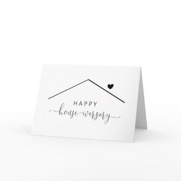 personalized happy housiversary / house-iversary invitations