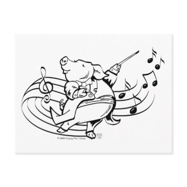 pig maestro postinvitations