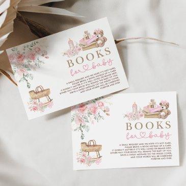pink floral baby clothes books for baby girl enclosure invitations