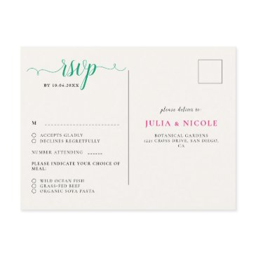 pink green rose petals flowers garden wedding postinvitations