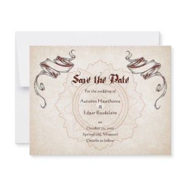 pirate treasure wedding save the date