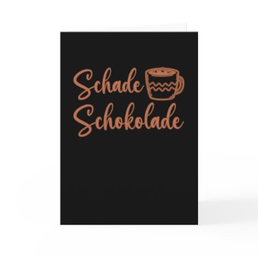 pity chocolate cocoa saying ciao cocoa funny invitations