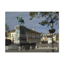 Small Place Guillaume Ii, Luxembourg Postinvitations Front View