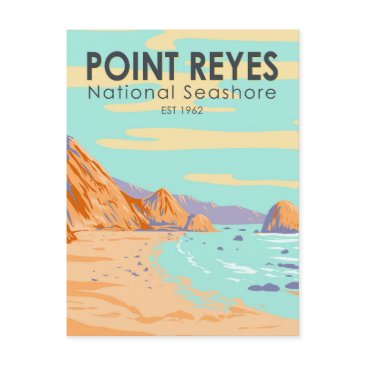 point reyes national seashore vintage postinvitations