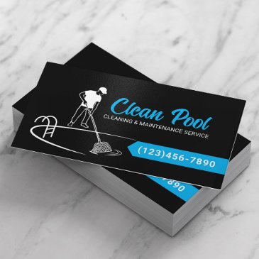 pool cleaning & maintenance service business invitations