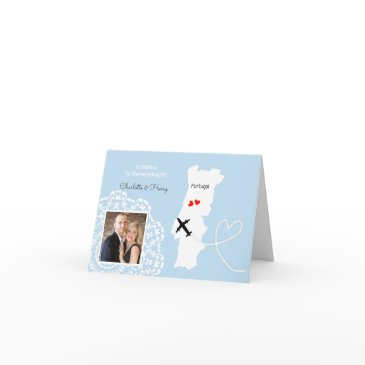 portugal wedding destination invitation