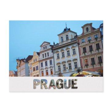 prague czech republic city travel photo postinvitations