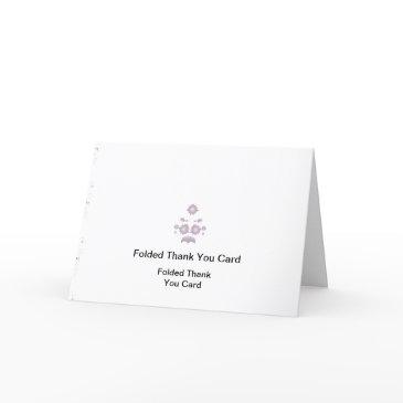 premium folded gratitude invitations