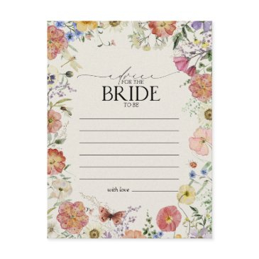 pressed flowers advice to the bride postinvitations