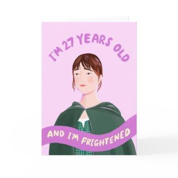 pride & prejudice, 27 year old birthday invitations