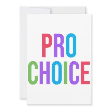 pro-choice roe v wade feminist women's rights invitation