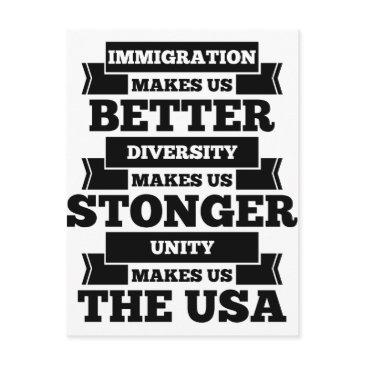 pro immigration postinvitations