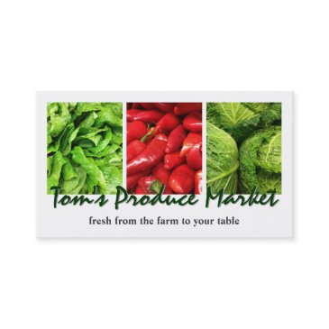 produce market business invitations