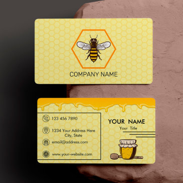 professional beekeeping apiarist beekeeper logo bu business invitations